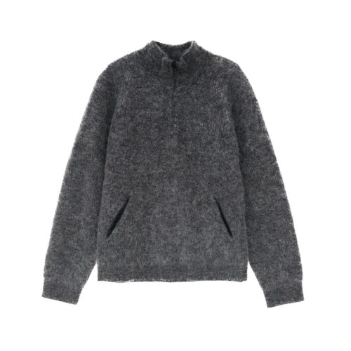 HIKING PATROL ESSENCE MOHAIR MIXED KNIT TOP 106.2795