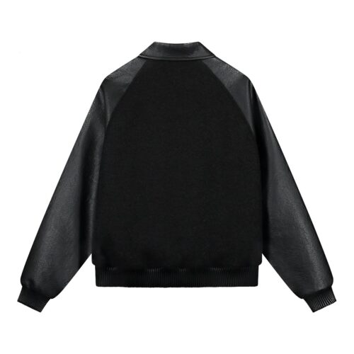 ARTE LEATHER VARSITY JACKET 059J.1