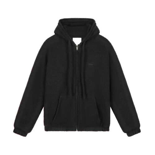 ARTE BOILED WOOL HOODED JACKET 096J.1