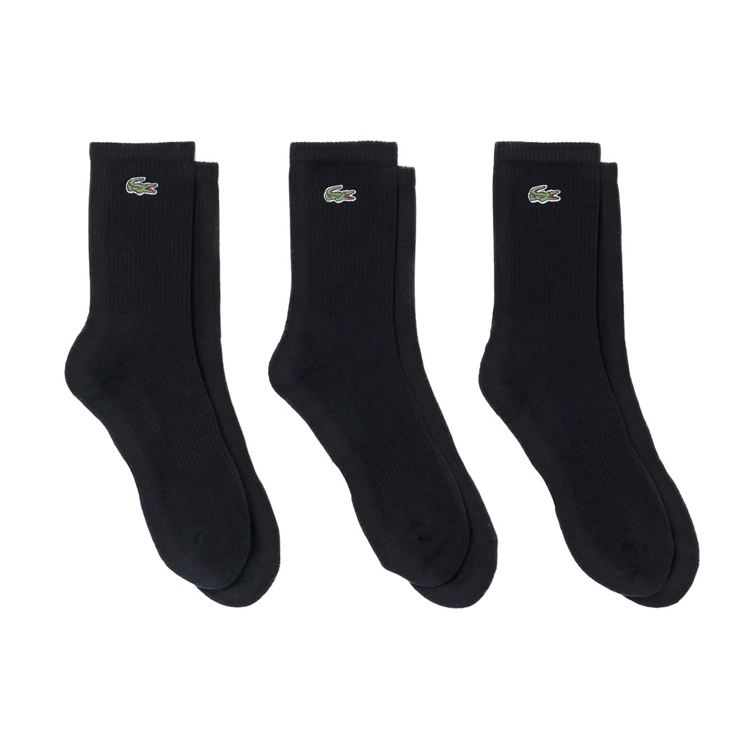 LACOSTE CLASSIC CALZE X3 RA91920311.BLACK