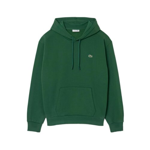 LACOSTE FELPA CON CAPPUCCIO IN TESSUTO FELPATO SH8863.00.132
