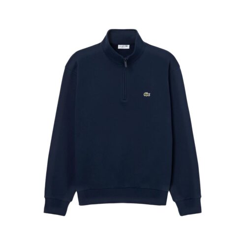 LACOSTE FELPA CON COLLO ALTO ZIP IN TESSUTO FELPATO SH8866.00.166.1HS1